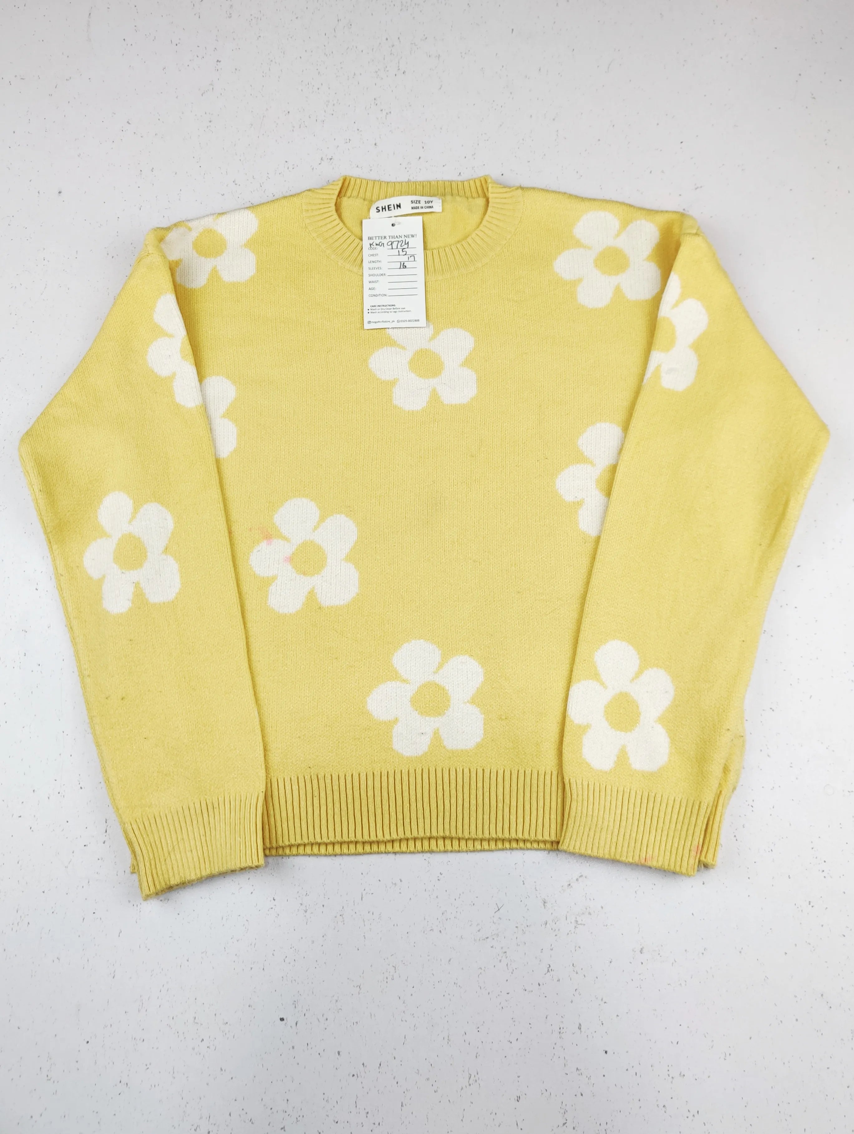 Buy online pre-used pre-loved 100% authentic & Original branded Shein (KWG-9724) available in Pakistan. Top international brands avilable.