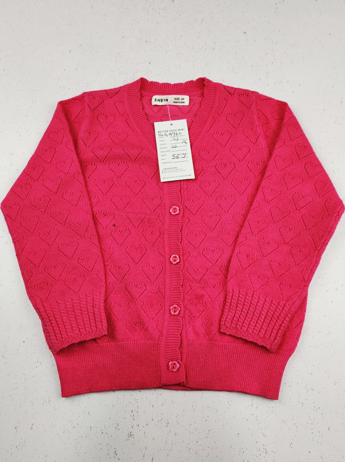 Buy online pre-used pre-loved 100% authentic & Original branded Shein (KWG-9760) available in Pakistan. Top international brands avilable.