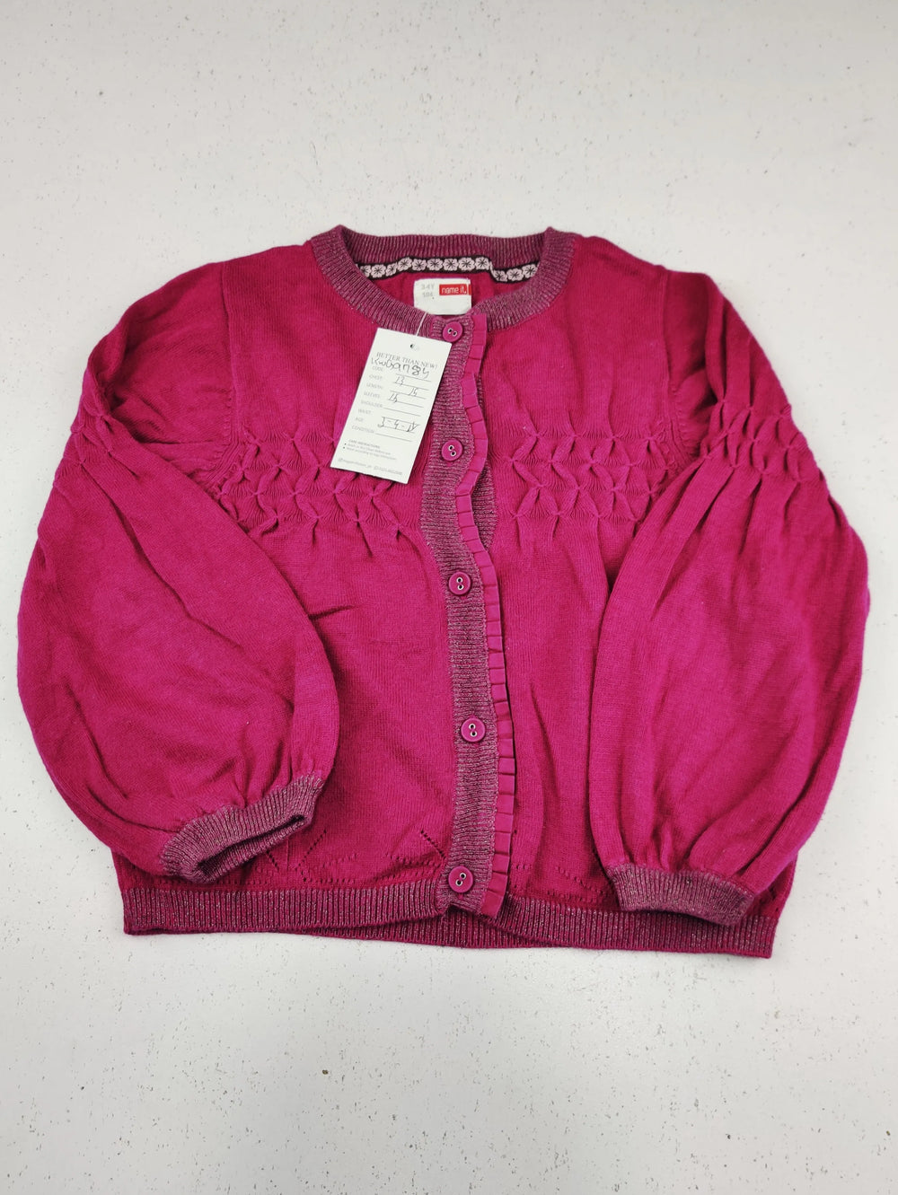 Buy online pre-used pre-loved 100% authentic & Original branded Name It (KWG-9784) available in Pakistan. Top international brands avilable.