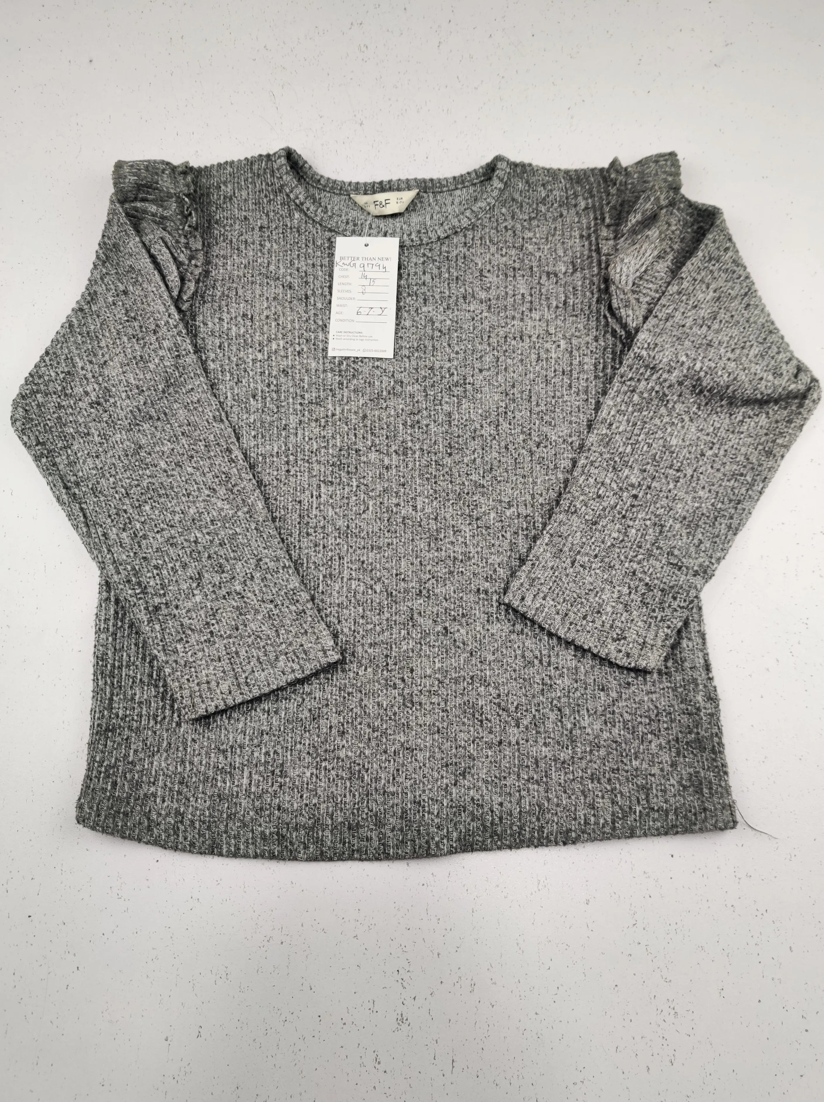 Buy online pre-used pre-loved 100% authentic & Original branded F&F (KWG-9794) available in Pakistan. Top international brands avilable.