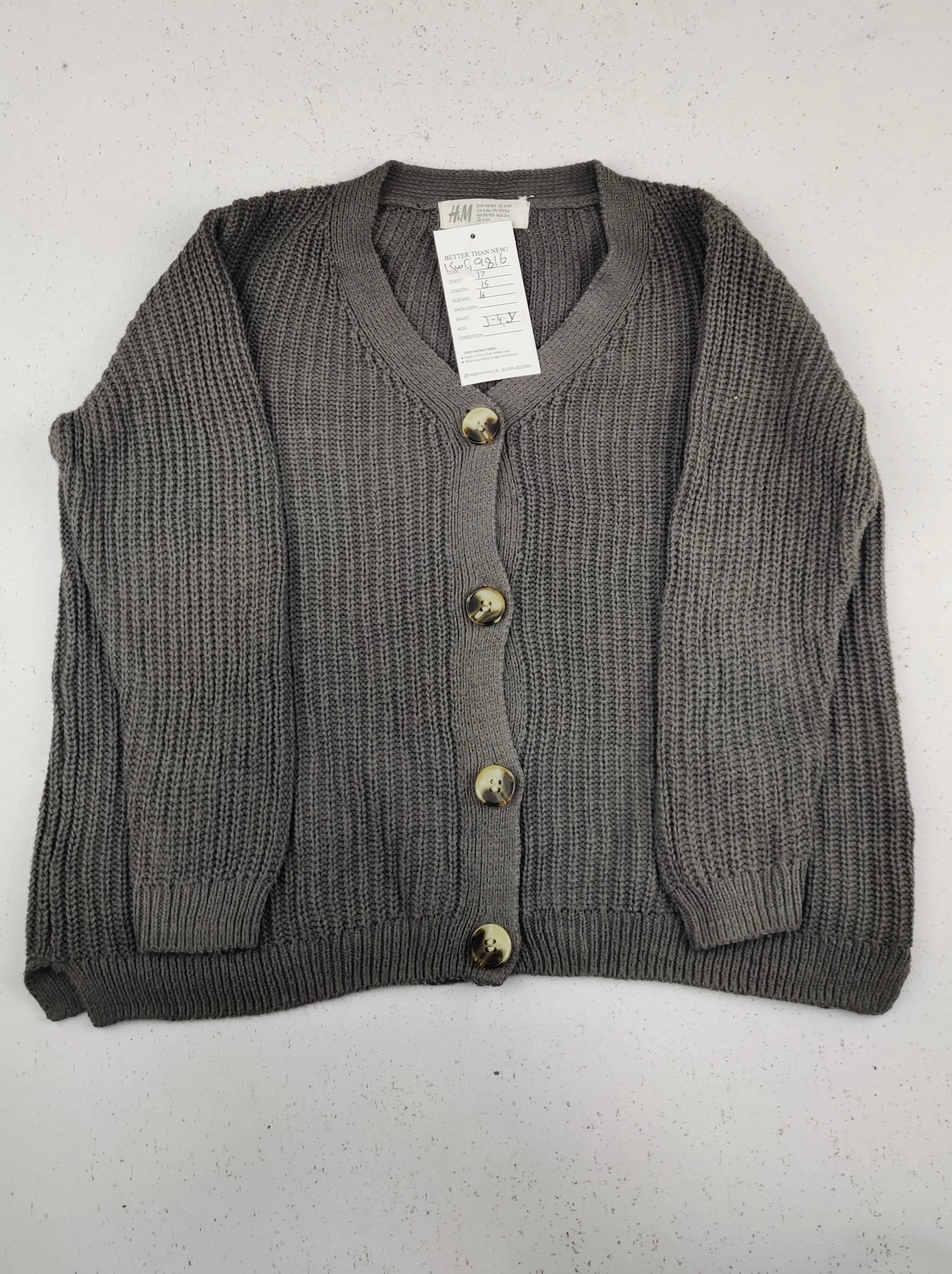 Buy online pre-used pre-loved 100% authentic & Original branded H&M (KWG-9816) available in Pakistan. Top international brands avilable.