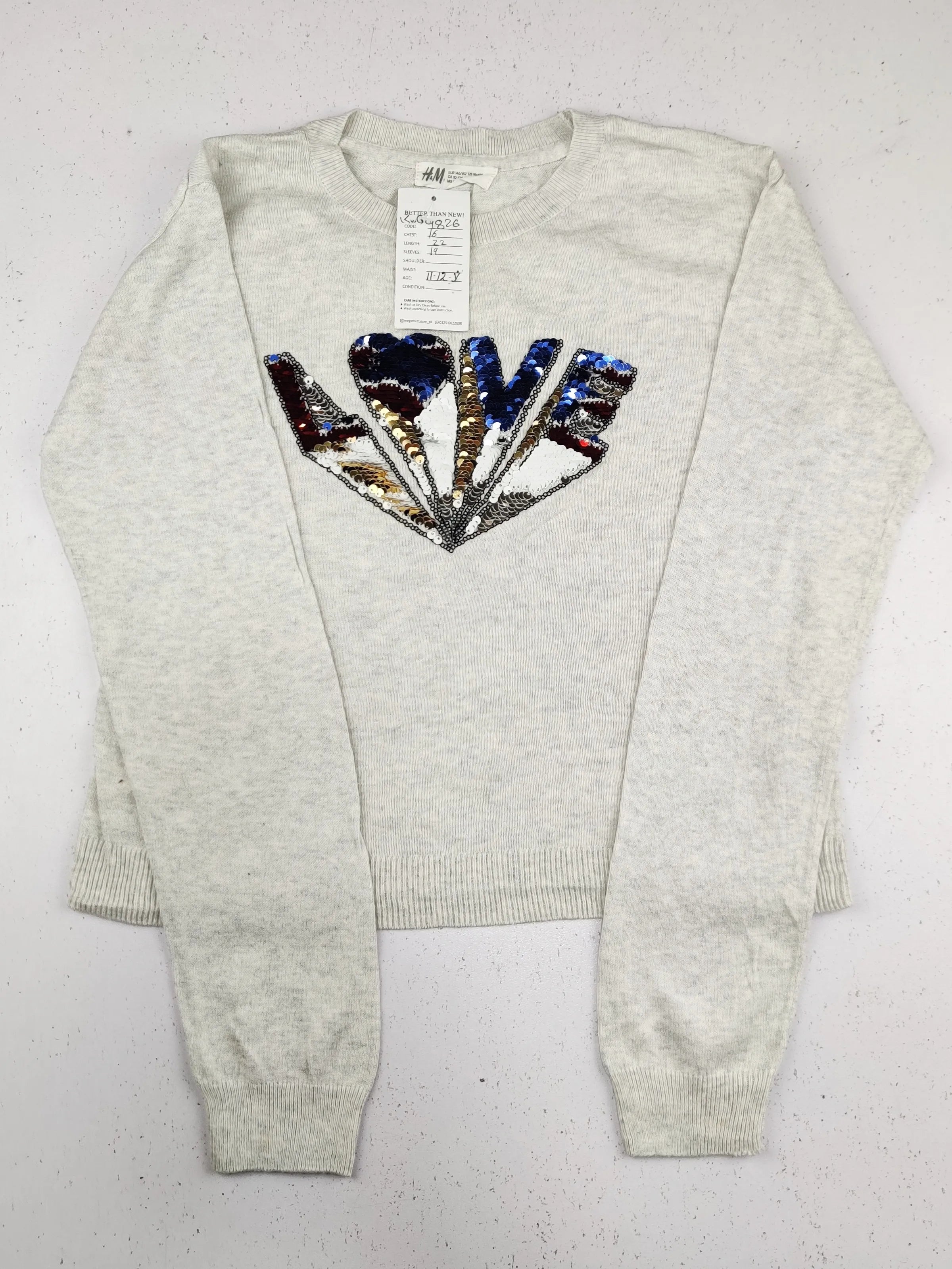Buy online pre-used pre-loved 100% authentic & Original branded H&M (KWG-9826) available in Pakistan. Top international brands avilable.