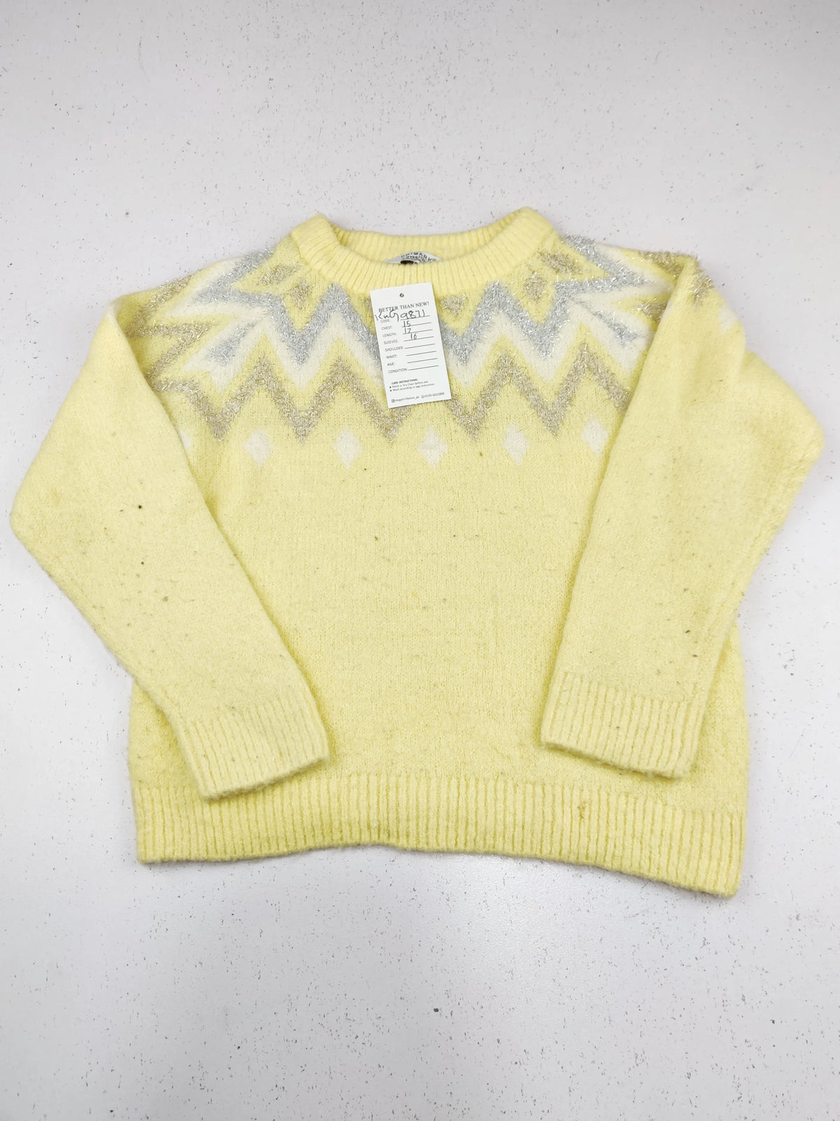 Buy online pre-used pre-loved 100% authentic & Original branded Primark (KWG-9871) available in Pakistan. Top international brands avilable.