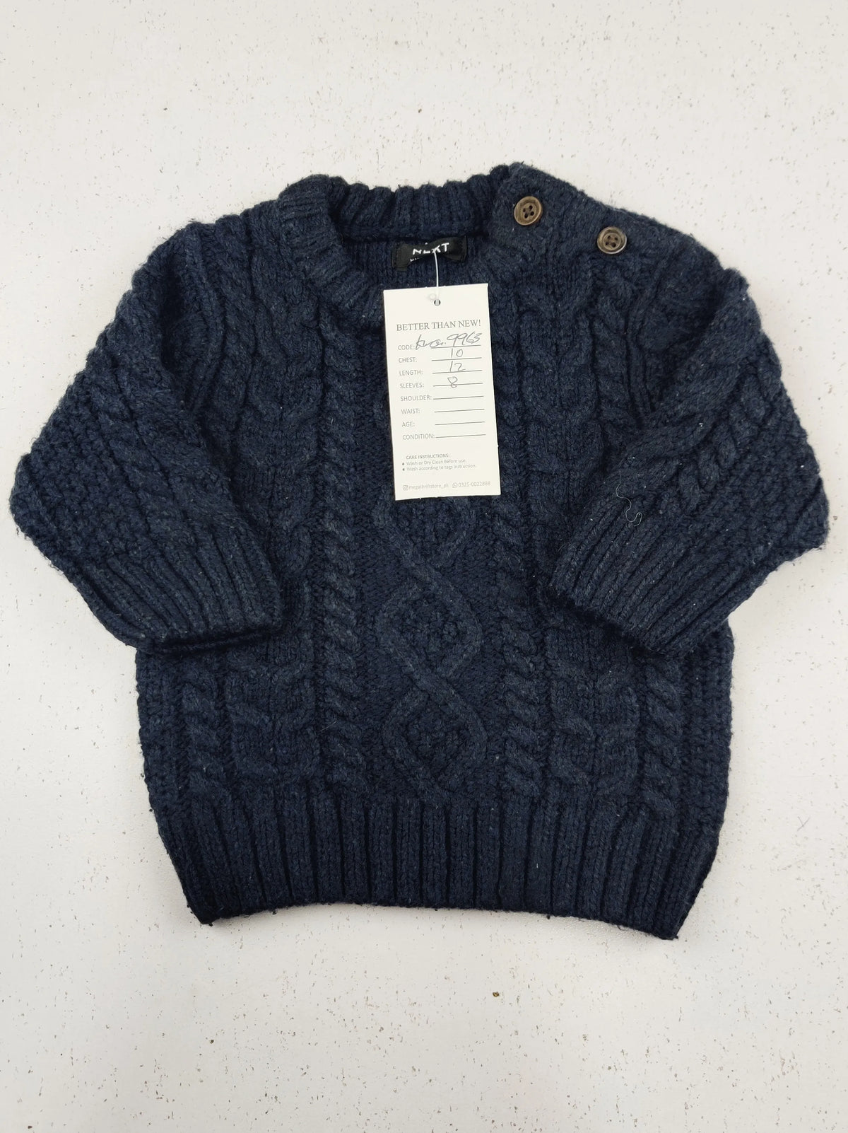 Buy online pre-used pre-loved 100% authentic & Original branded Next (KWG-9963) available in Pakistan. Top international brands avilable.
