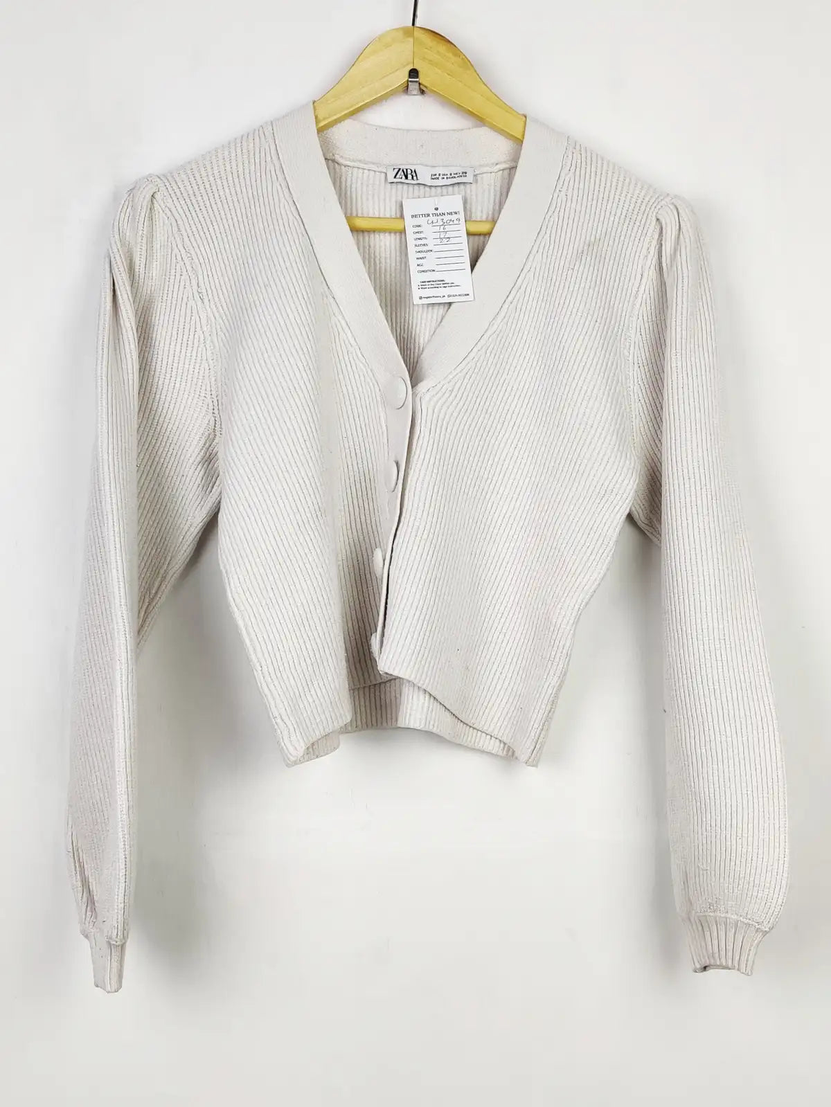 Buy online pre-used pre-loved 100% authentic & Original branded Zara (LS-13049) available in Pakistan. Top international brands avilable.