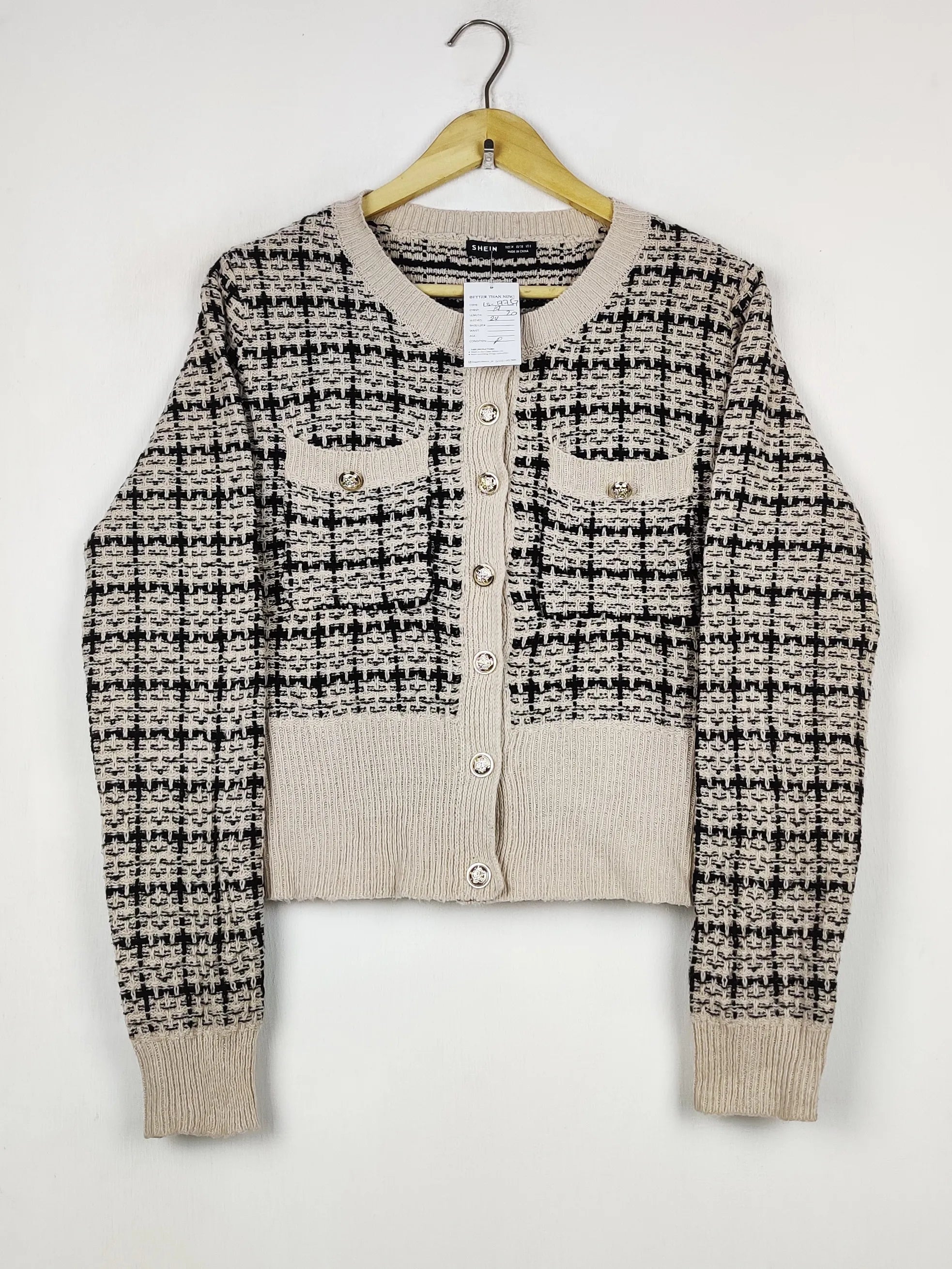 Buy online pre-used pre-loved 100% authentic & Original branded Shein (LS-17757) available in Pakistan. Top international brands avilable.