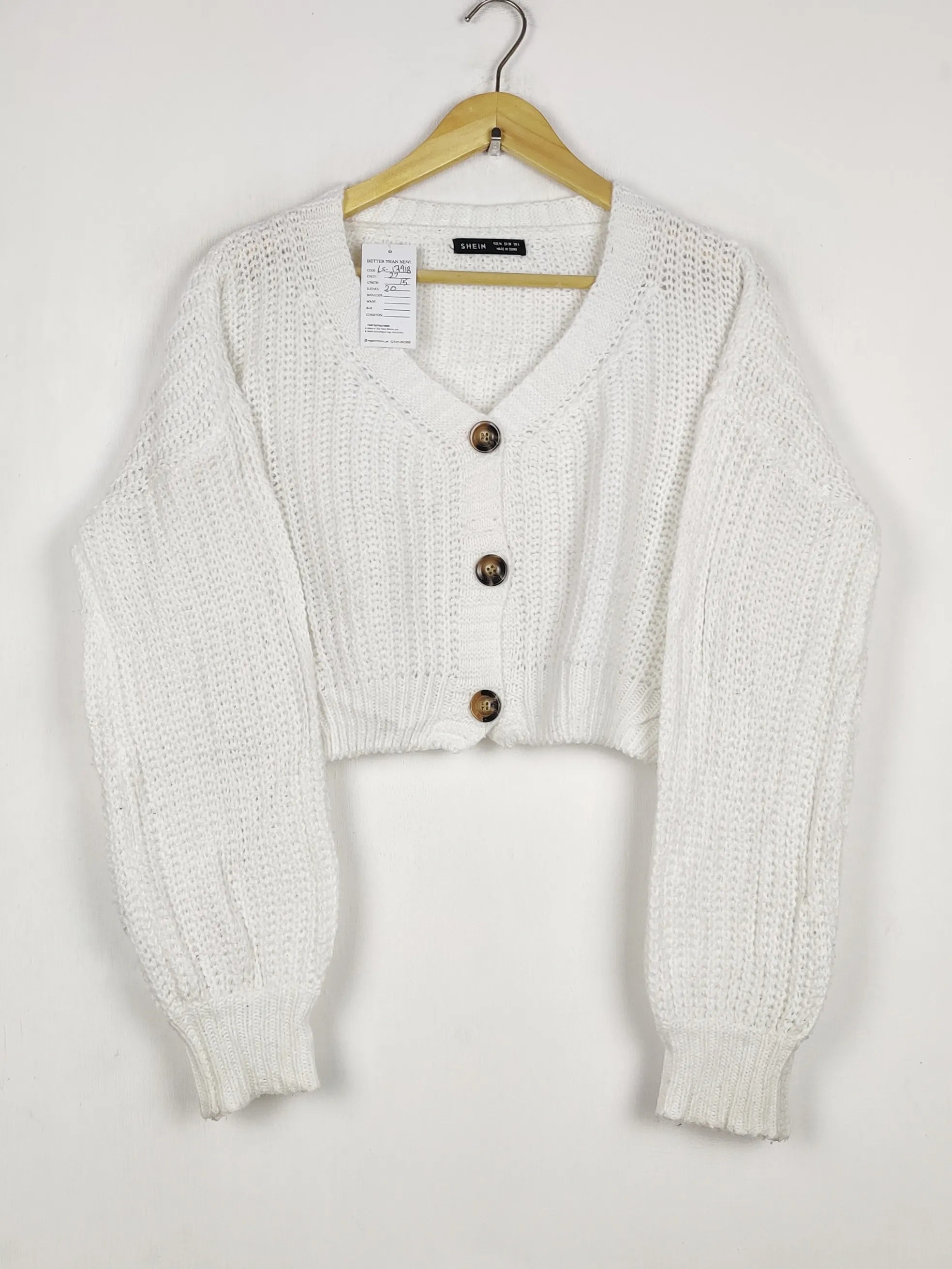 Buy online pre-used pre-loved 100% authentic & Original branded Shein (LS-17918) available in Pakistan. Top international brands avilable.