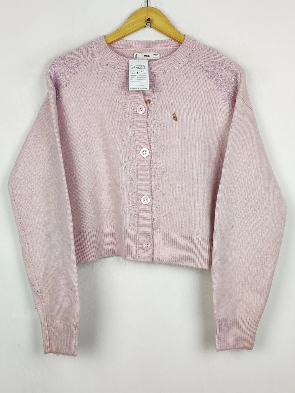 Buy online pre-used pre-loved 100% authentic & Original branded Mango (LS-18219) available in Pakistan. Top international brands avilable.