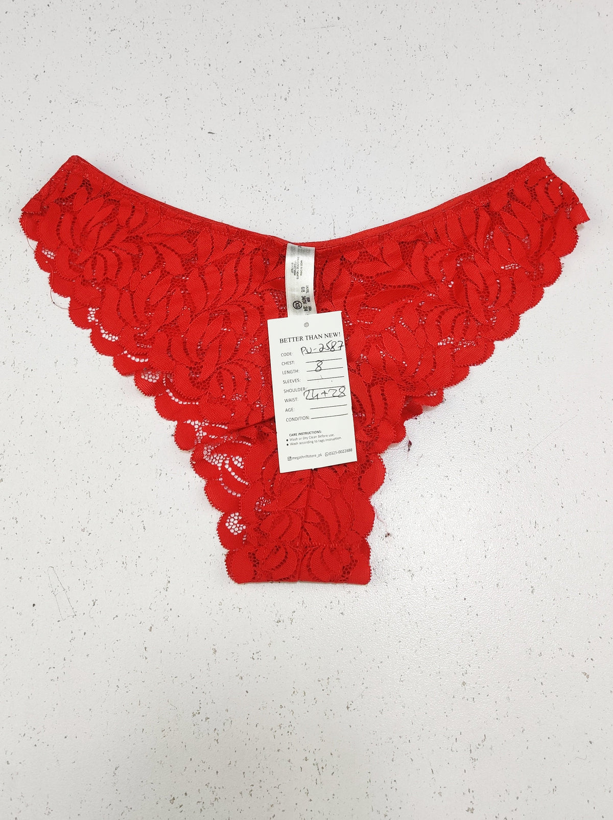 Buy online pre-used pre-loved 100% authentic & Original branded Secret Possessions (PU-2587) available in Pakistan. Top international brands avilable.
