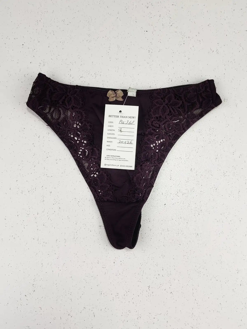 Buy online pre-used pre-loved 100% authentic & Original branded Unknown Brand (PU-363) available in Pakistan. Top international brands avilable.