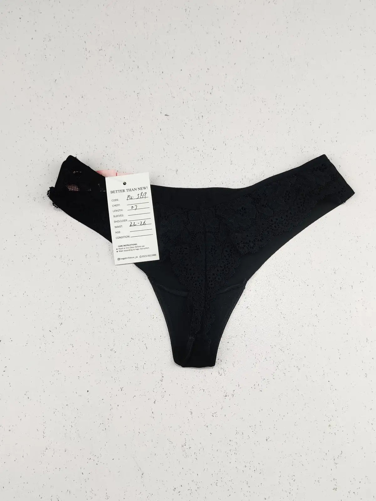 Buy online pre-used pre-loved 100% authentic & Original branded Hunkemoller (PU-389) available in Pakistan. Top international brands avilable.