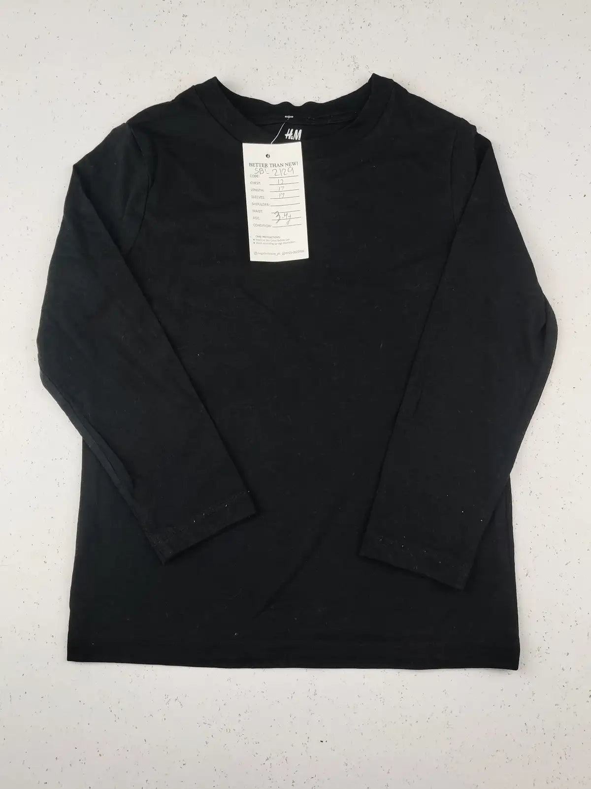 Buy online pre-used pre-loved 100% authentic & Original branded H&M (SBT-2129) available in Pakistan. Top international brands avilable.