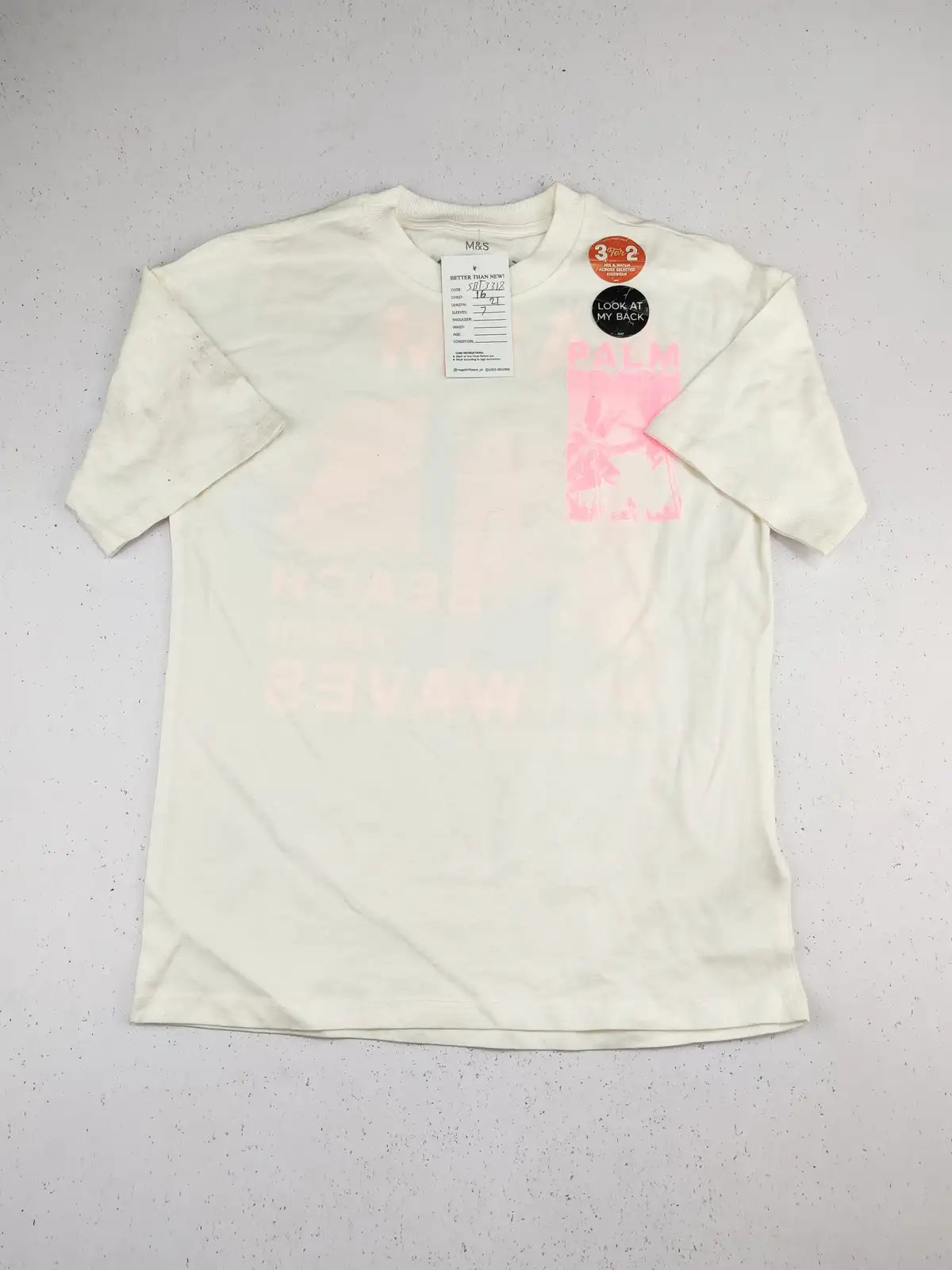 Buy online pre-used pre-loved 100% authentic & Original branded Marks & Spencer (SBT-3318) available in Pakistan. Top international brands avilable.