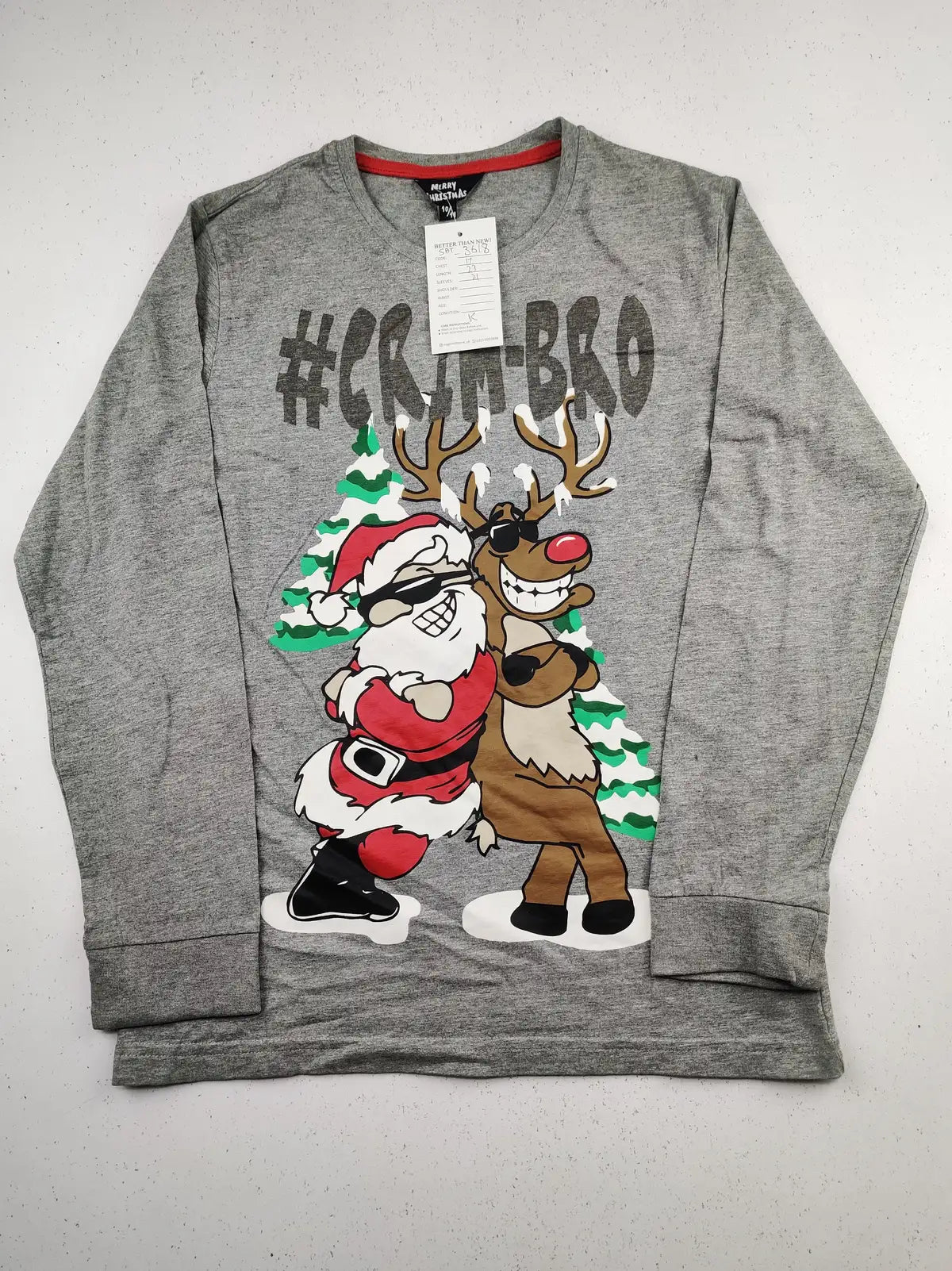 Buy online pre-used pre-loved 100% authentic & Original branded Merry Christmas (SBT-3618) available in Pakistan. Top international brands avilable.