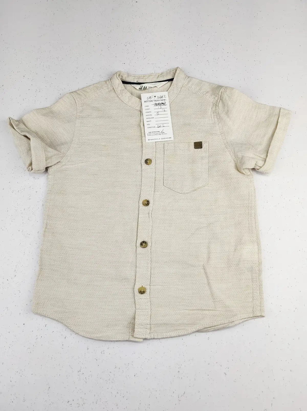 Buy online pre-used pre-loved 100% authentic & Original branded H&M (SBT-3662) available in Pakistan. Top international brands avilable.
