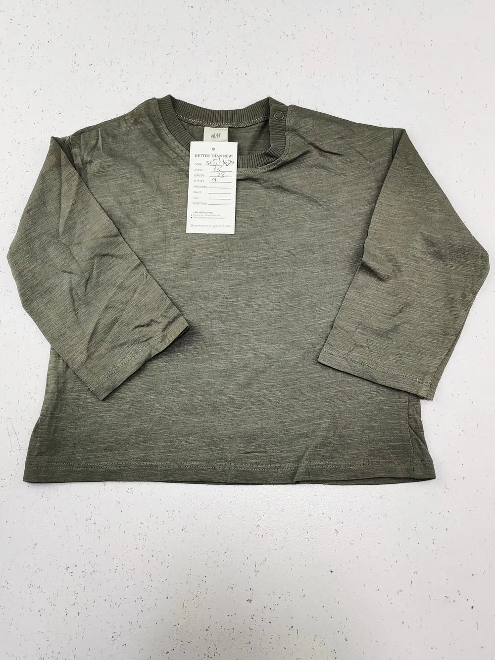 Buy online pre-used pre-loved 100% authentic & Original branded H&M (SGT-4029) available in Pakistan. Top international brands avilable.