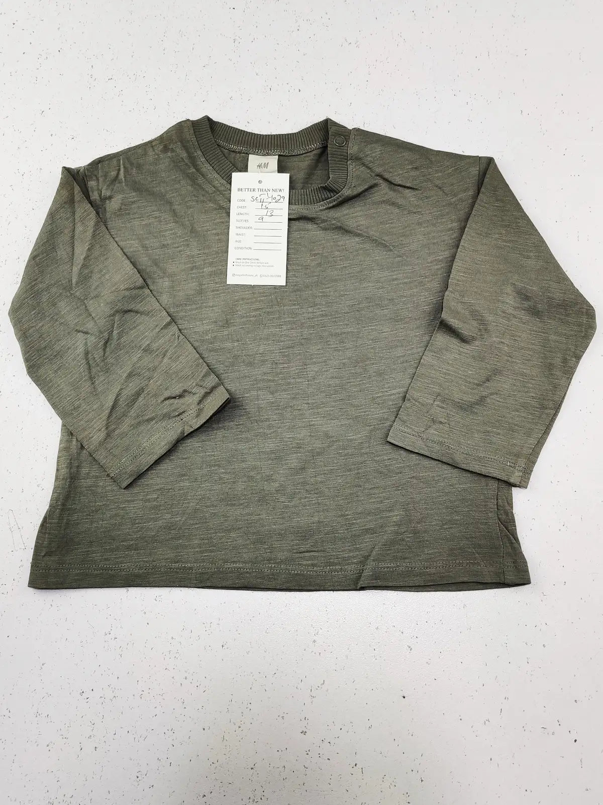 Buy online pre-used pre-loved 100% authentic & Original branded H&M (SGT-4029) available in Pakistan. Top international brands avilable.
