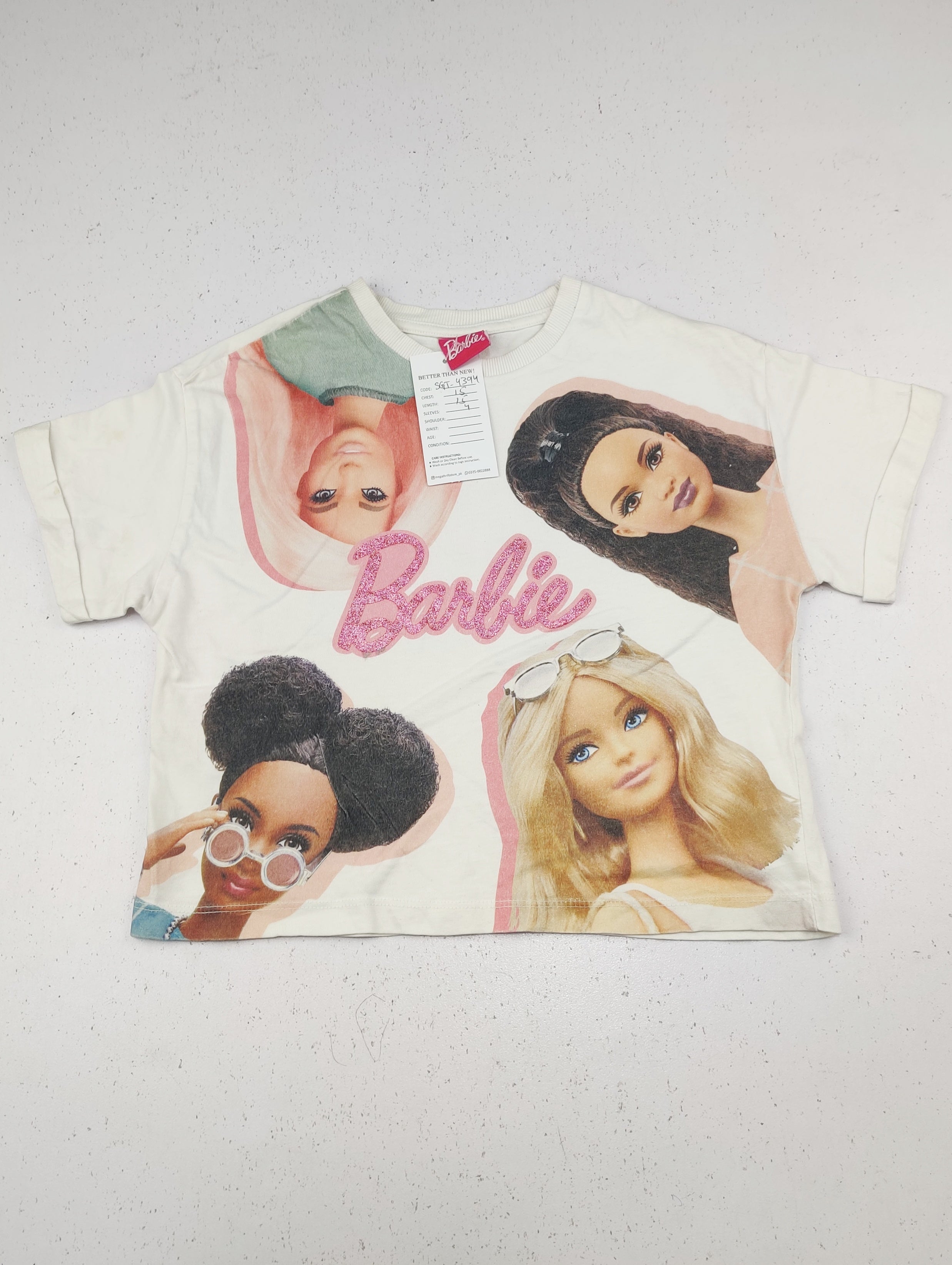 Buy online pre-used pre-loved 100% authentic & Original branded Barbie (SGT-4394) available in Pakistan. Top international brands avilable.