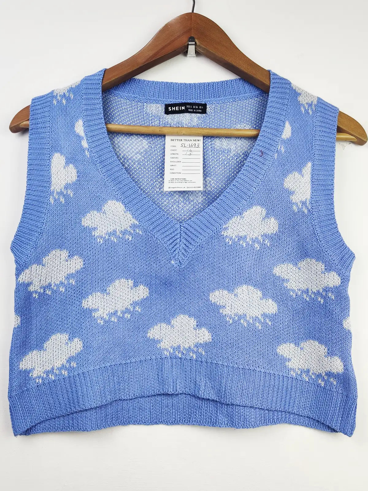 Buy online pre-used pre-loved 100% authentic & Original branded Shein (SL-1693) available in Pakistan. Top international brands avilable.