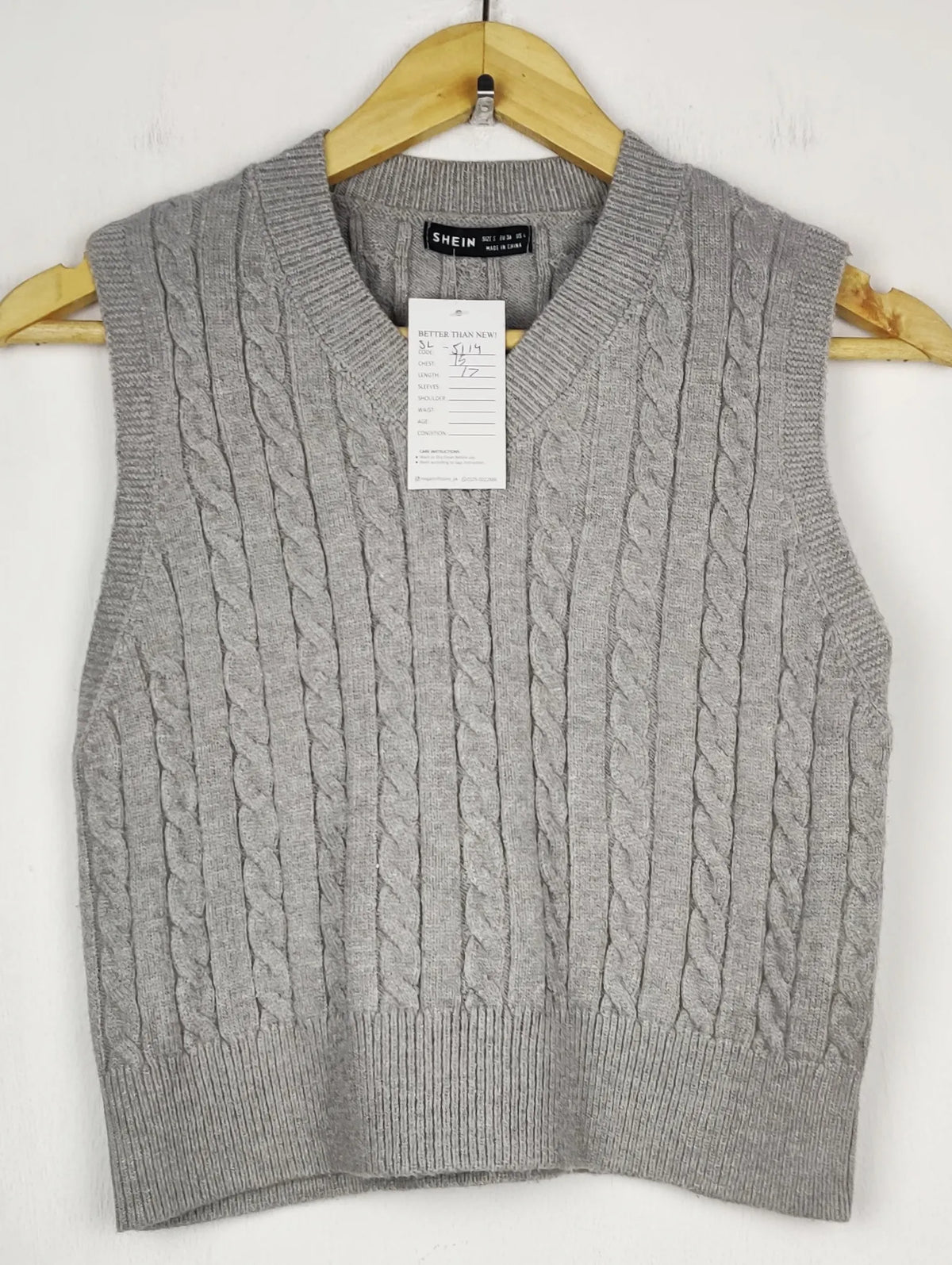 Buy online pre-used pre-loved 100% authentic & Original branded Shein (SL-5114) available in Pakistan. Top international brands avilable.
