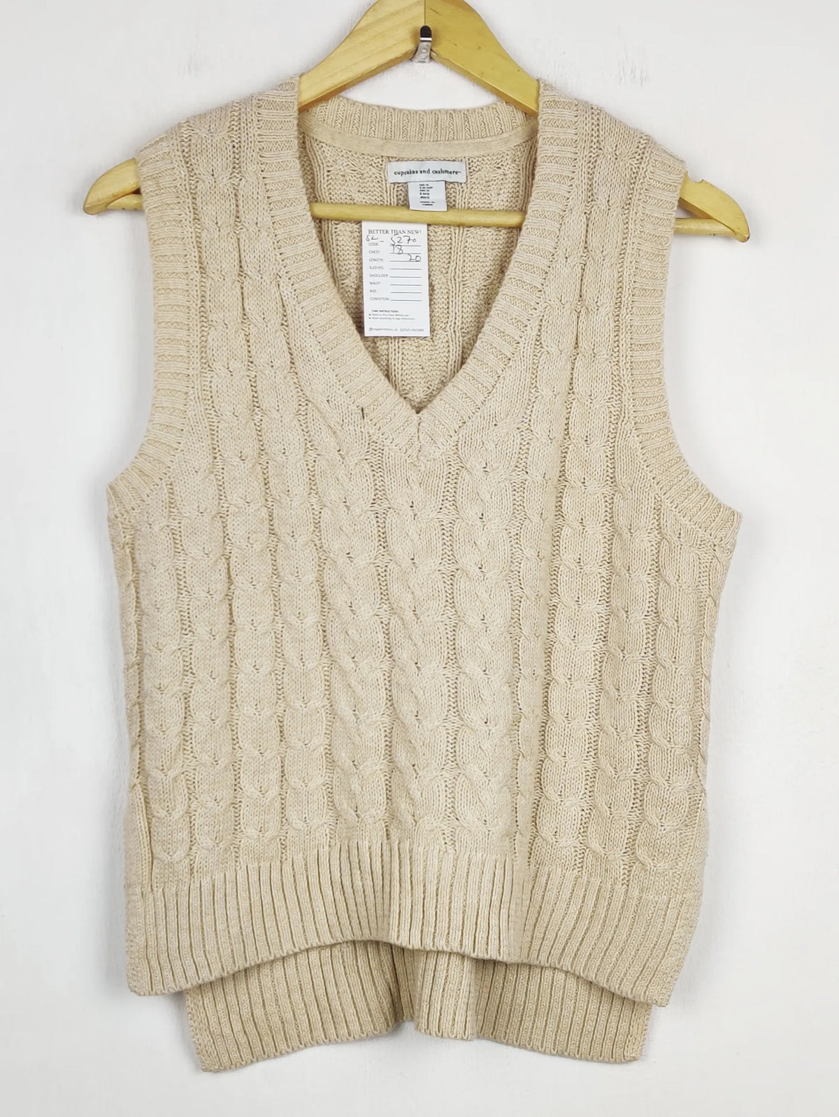 Buy online pre-used pre-loved 100% authentic & Original branded Cupcakes And Cashmere (SL-5270) available in Pakistan. Top international brands avilable.