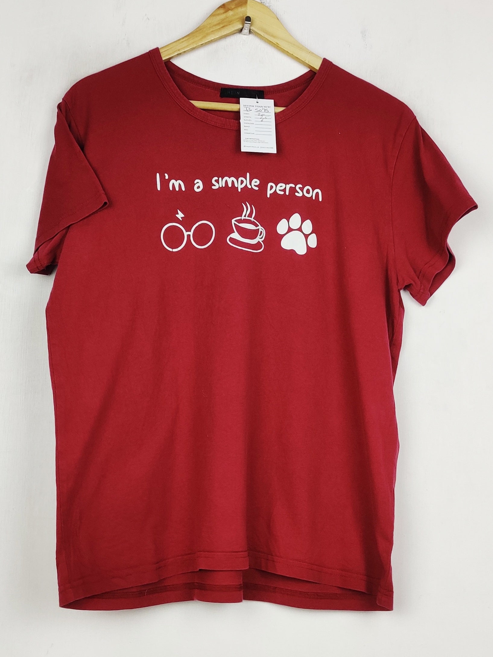 Buy online pre-used pre-loved 100% authentic & Original branded Shein (TS-5075) available in Pakistan. Top international brands avilable.