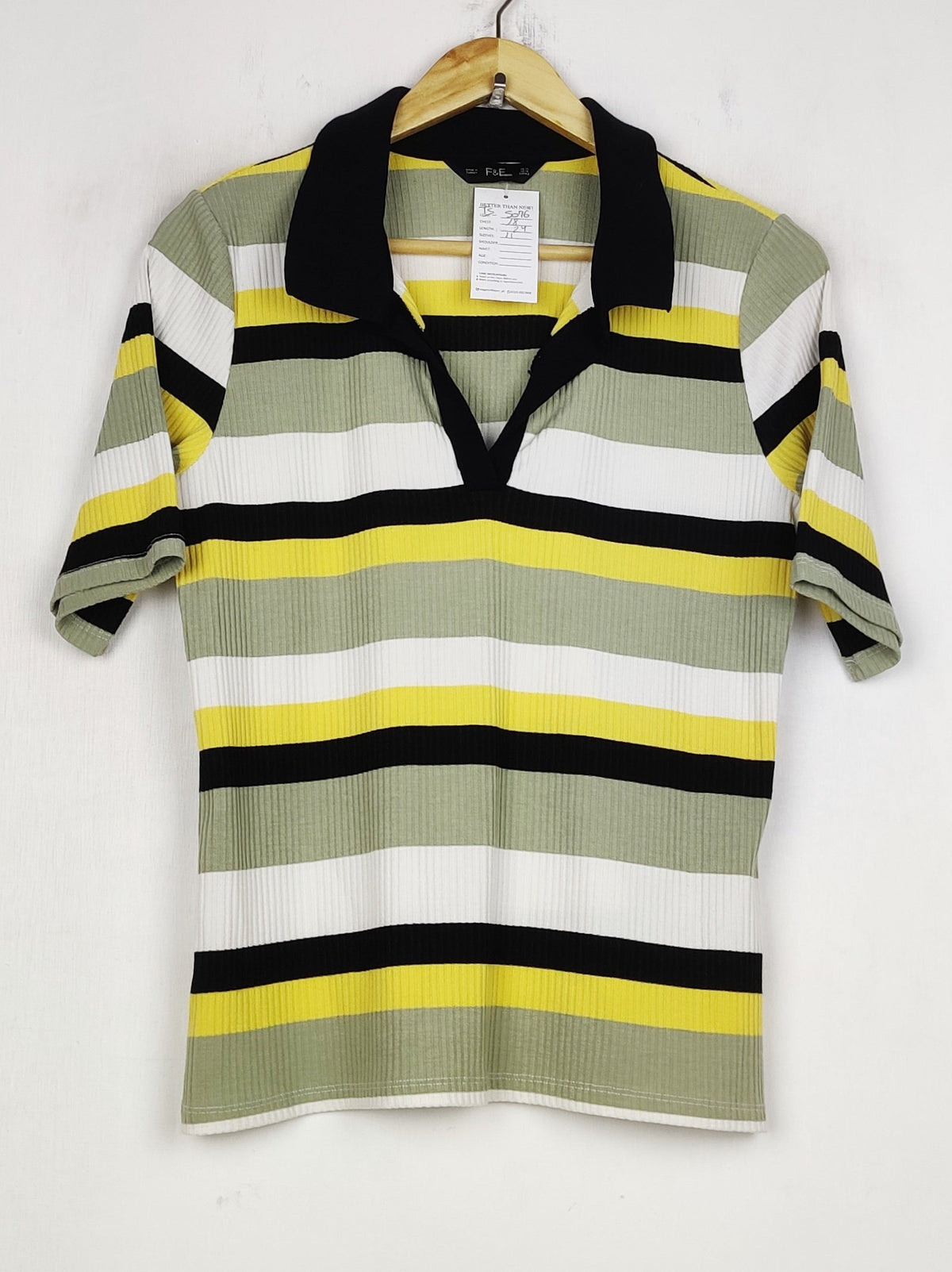 Buy online pre-used pre-loved 100% authentic & Original branded F&F (TS-5076) available in Pakistan. Top international brands avilable.