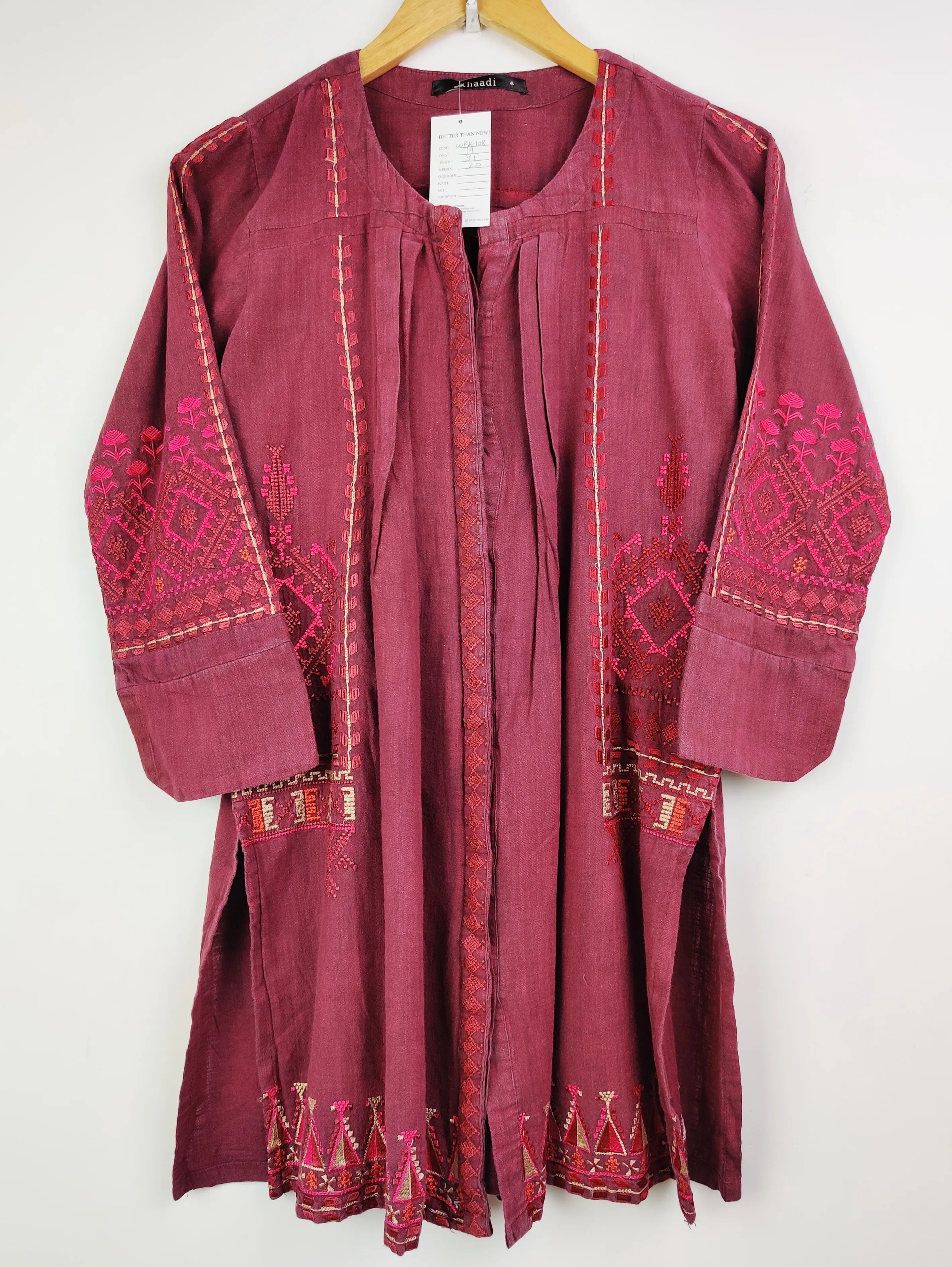 Buy online pre-used pre-loved 100% authentic & Original branded Khaadi (WBK-108) available in Pakistan. Top international brands avilable.