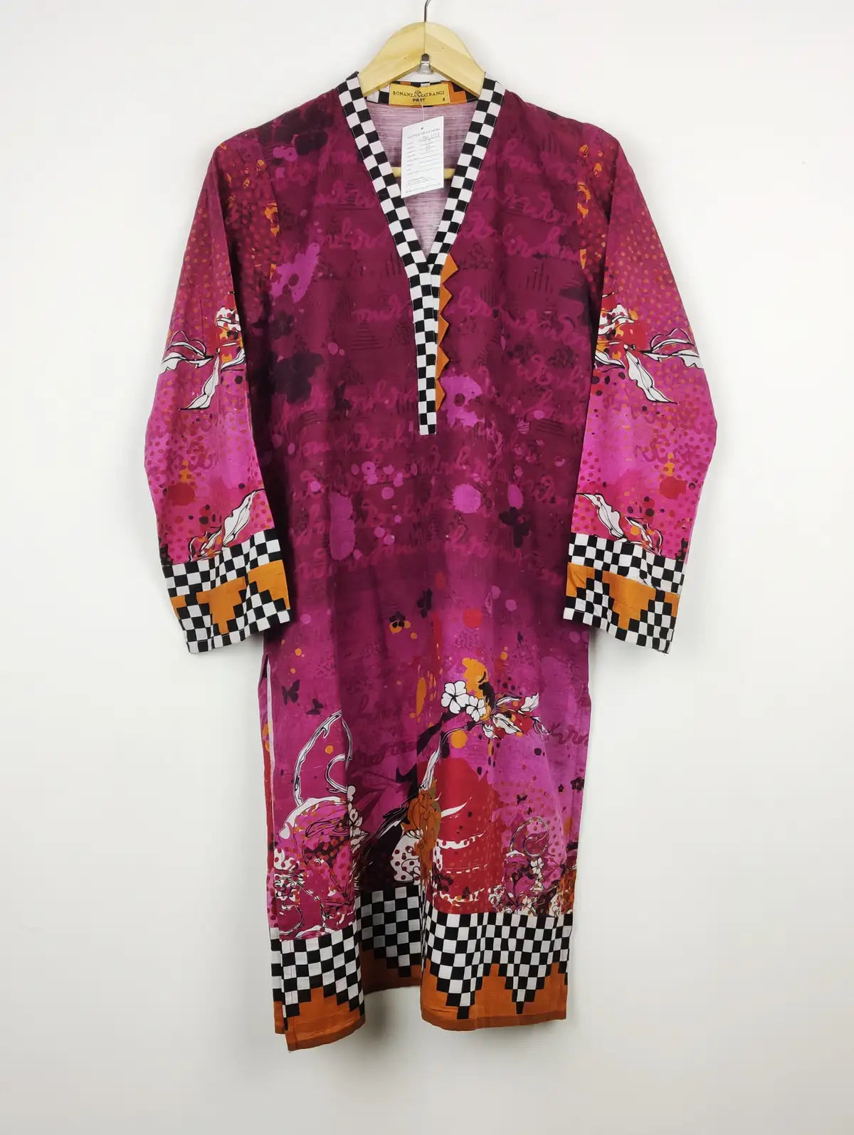 Buy online pre-used pre-loved 100% authentic & Original branded Bonanza Satrangi (WBK-1177) available in Pakistan. Top international brands avilable.