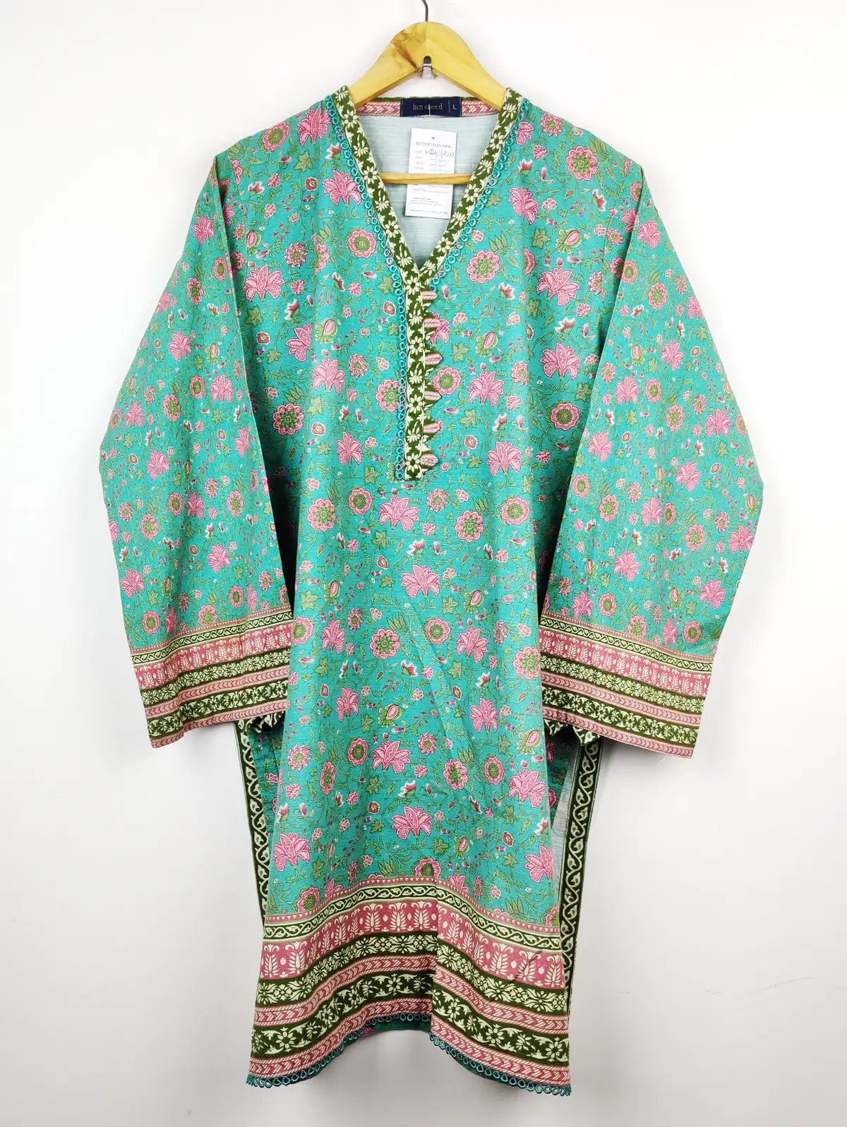 Buy online pre-used pre-loved 100% authentic & Original branded Bin Saeed (WBK-1210) available in Pakistan. Top international brands avilable.