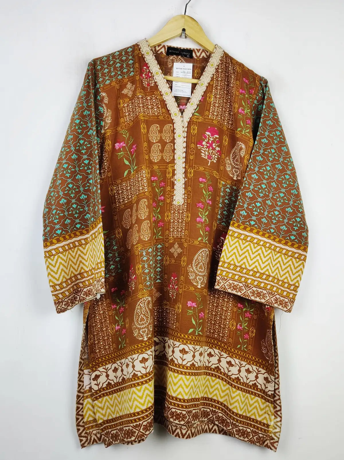 Buy online pre-used pre-loved 100% authentic & Original branded Bonanza Satrangi (WBK-1851) available in Pakistan. Top international brands avilable.
