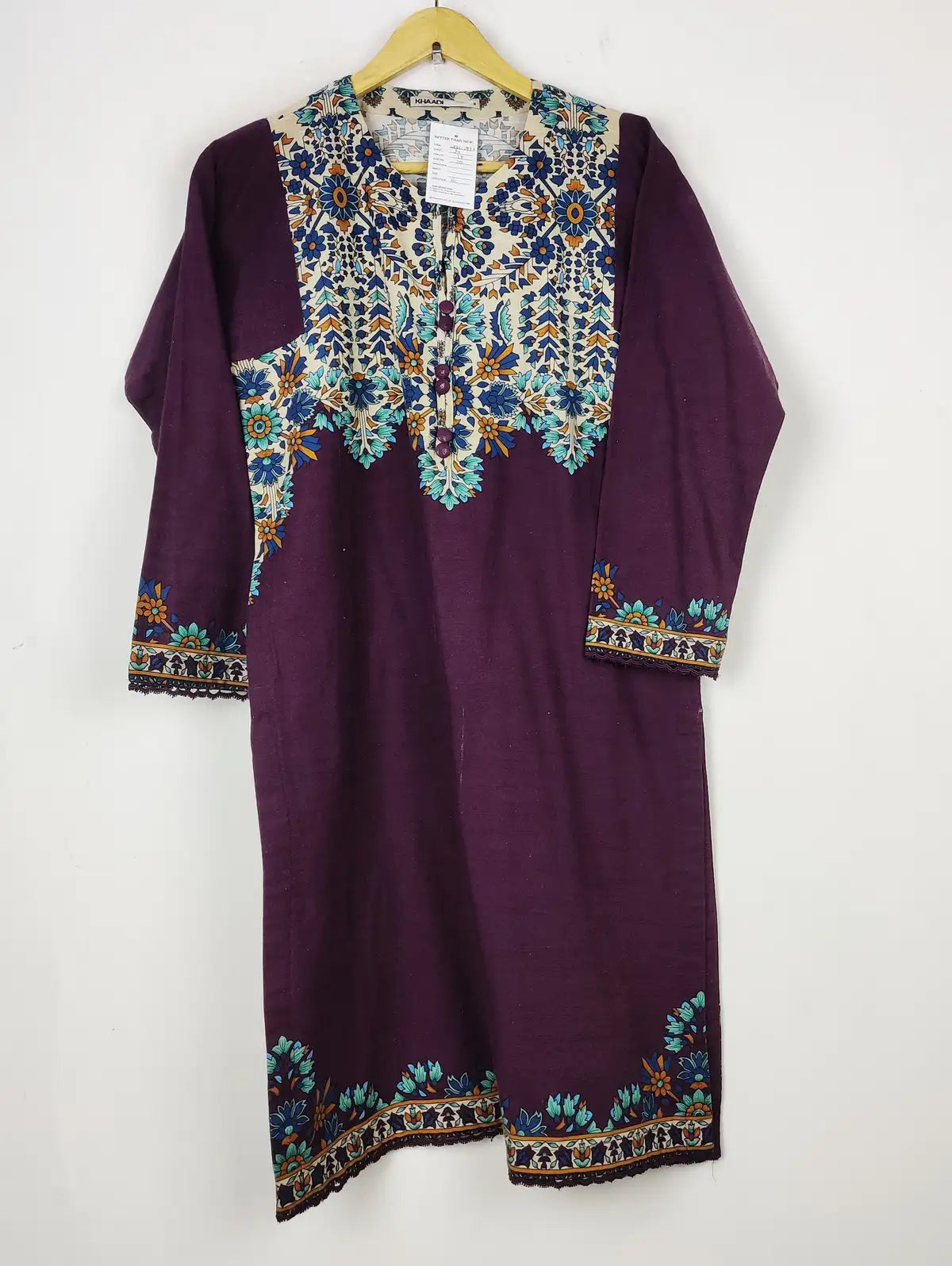 Buy online pre-used pre-loved 100% authentic & Original branded Khaadi (WBK-1896) available in Pakistan. Top international brands avilable.