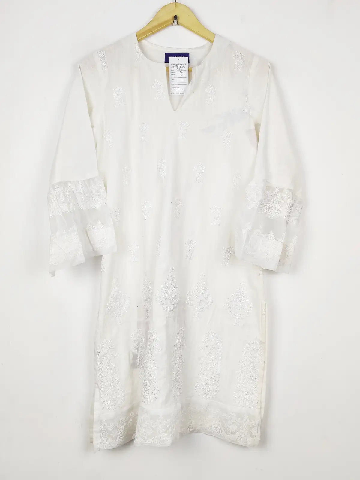Buy online pre-used pre-loved 100% authentic & Original branded Sana Safinaz (WBK-2735) available in Pakistan. Top international brands avilable.