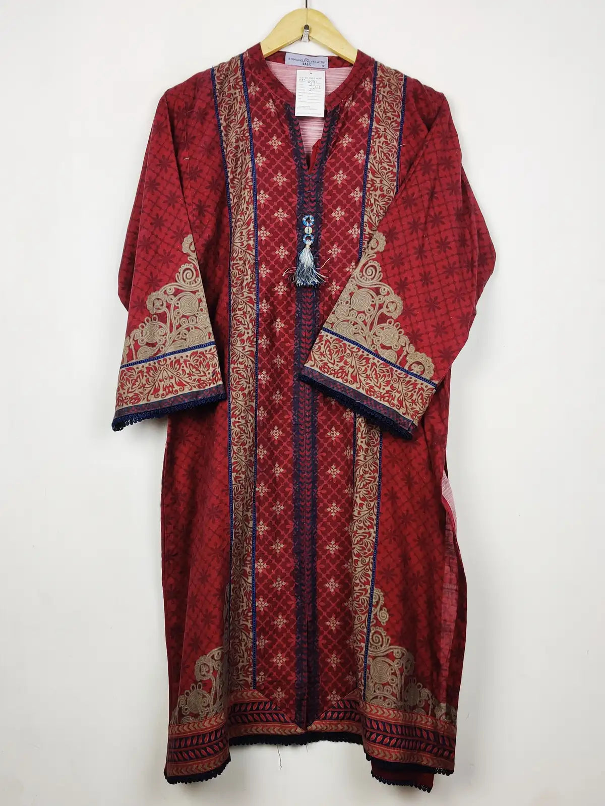 Buy online pre-used pre-loved 100% authentic & Original branded Bonanza Satrangi (WBK-3086) available in Pakistan. Top international brands avilable.