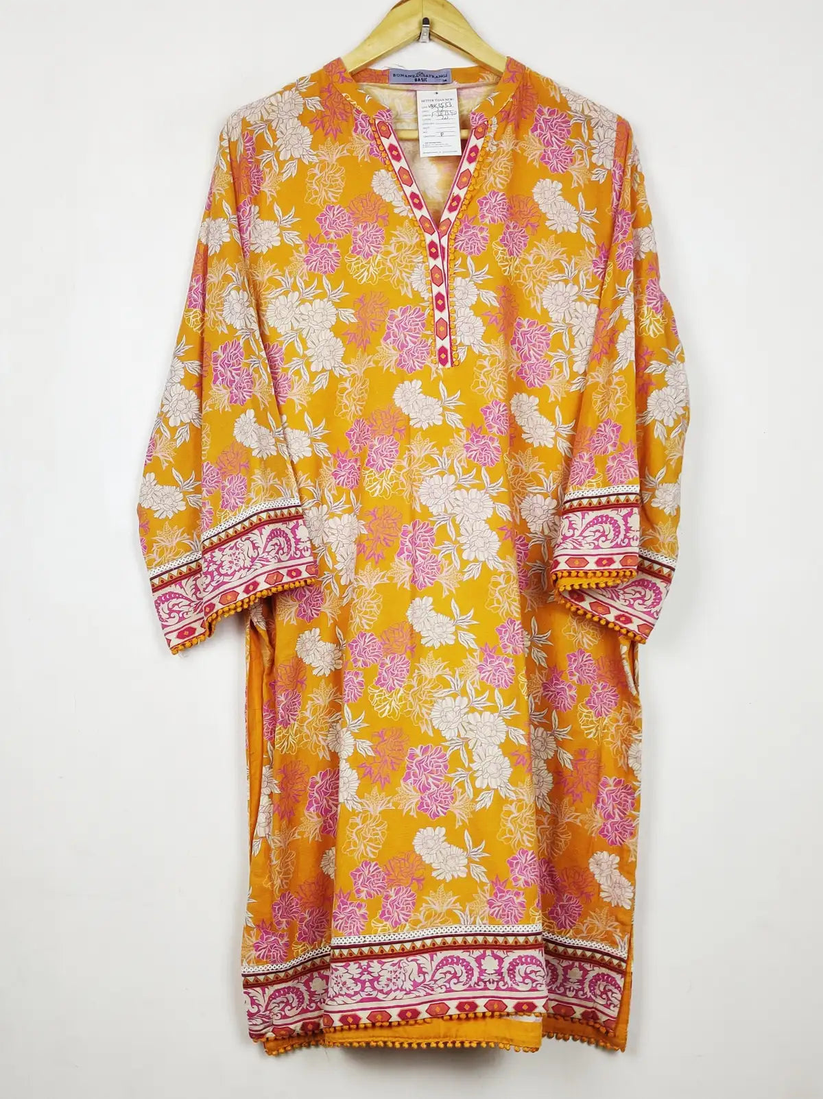 Buy online pre-used pre-loved 100% authentic & Original branded Bonanza Satrangi (WBK-3553) available in Pakistan. Top international brands avilable.