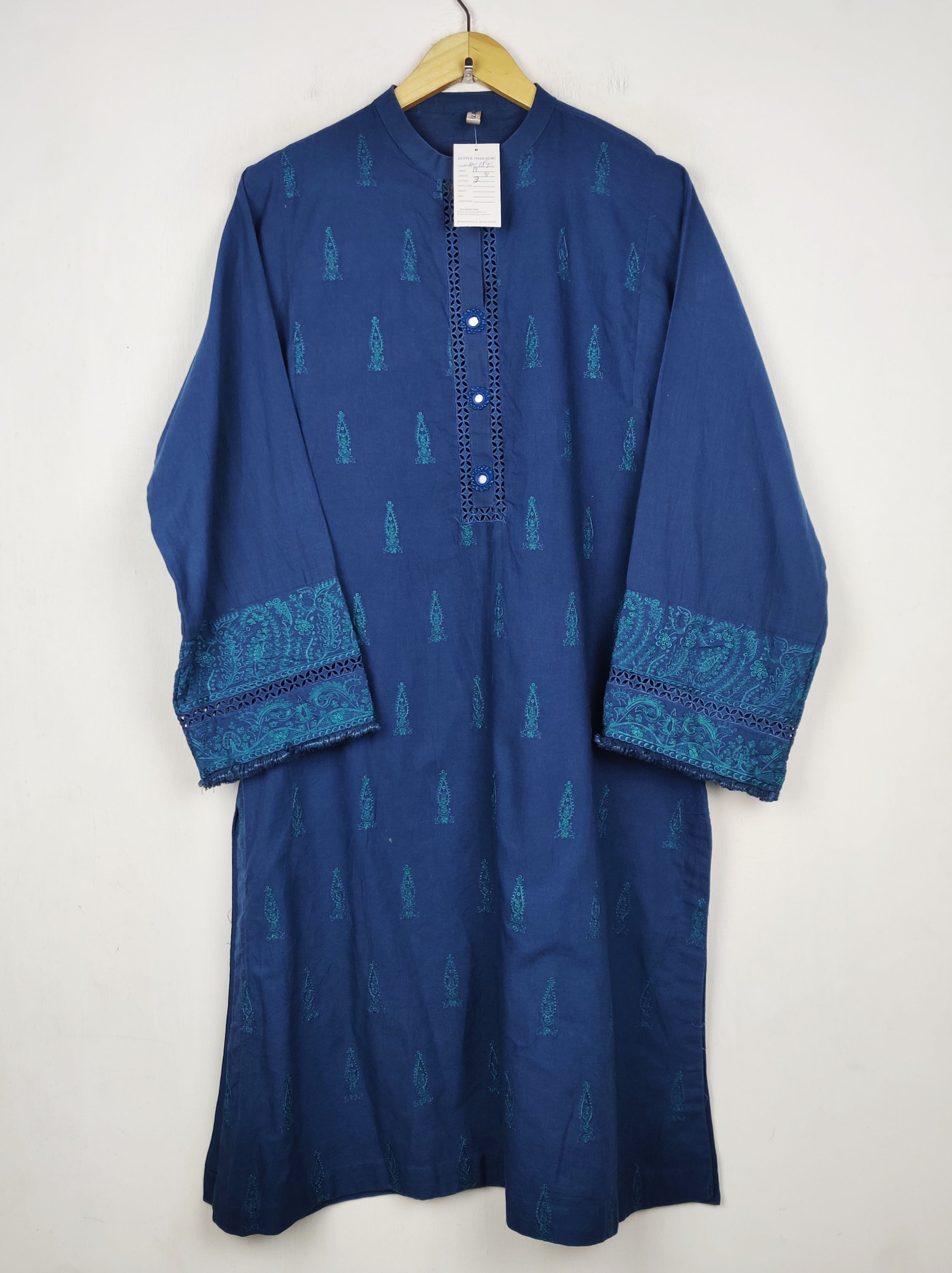 Buy online pre-used pre-loved 100% authentic & Original branded Ethnic (WBK-3846) available in Pakistan. Top international brands avilable.