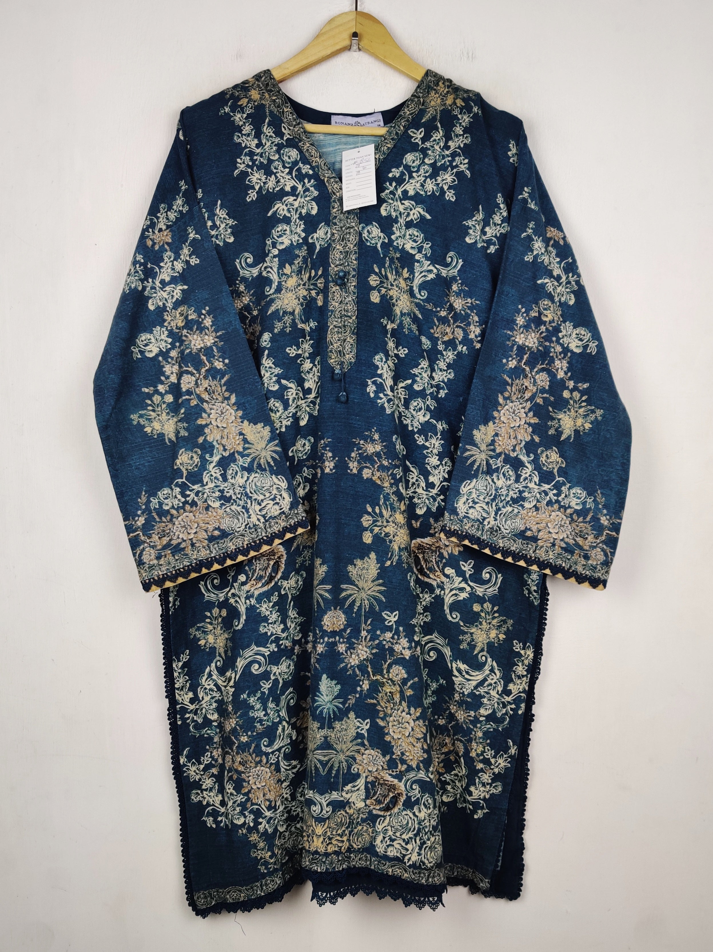 Buy online pre-used pre-loved 100% authentic & Original branded Bonanza Satrangi (WBK-3856) available in Pakistan. Top international brands avilable.