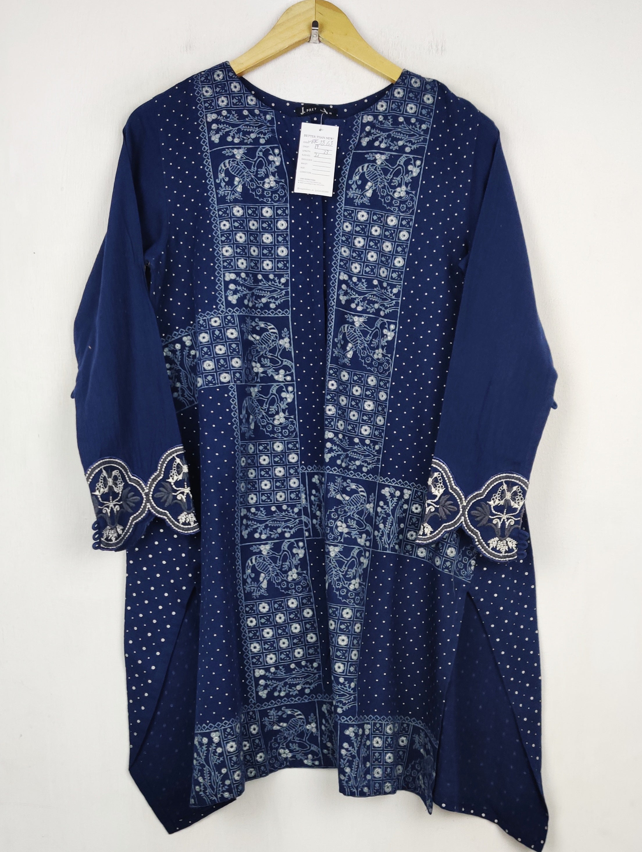 Buy online pre-used pre-loved 100% authentic & Original branded J.Pret (WBK-3863) available in Pakistan. Top international brands avilable.