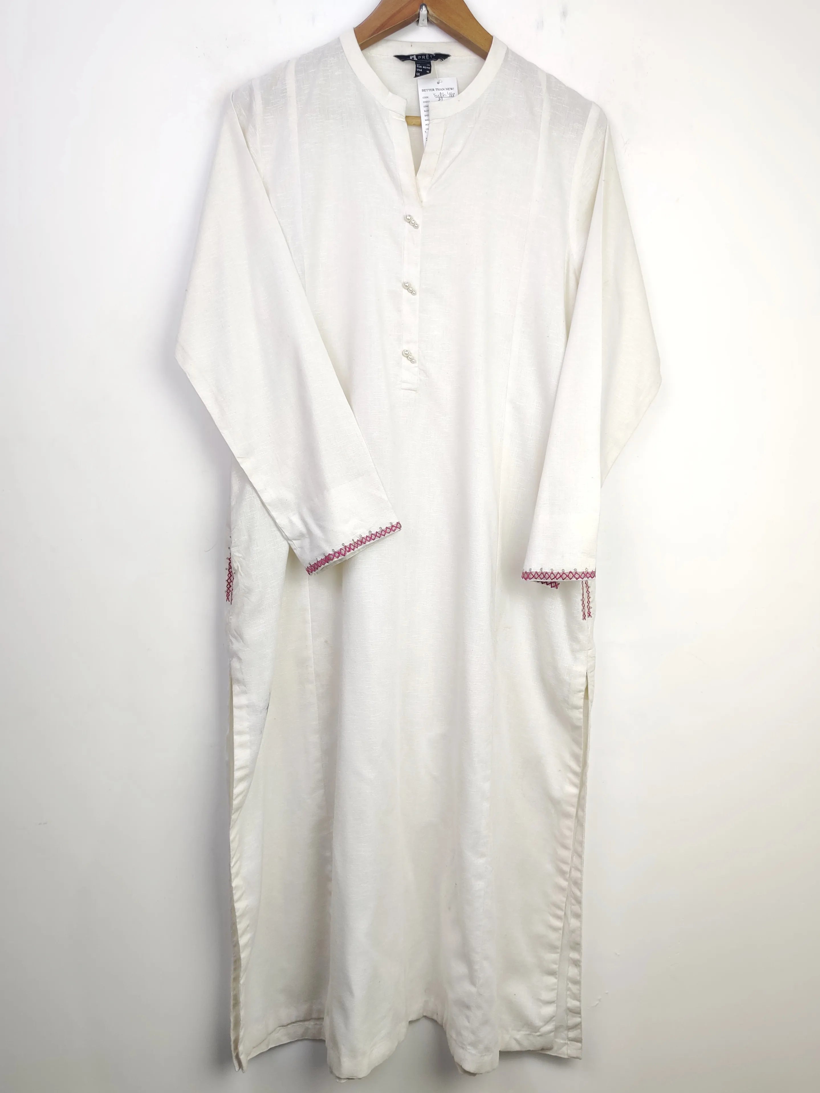 Buy online pre-used pre-loved 100% authentic & Original branded Nishat Linen (WBK-488) available in Pakistan. Top international brands avilable.