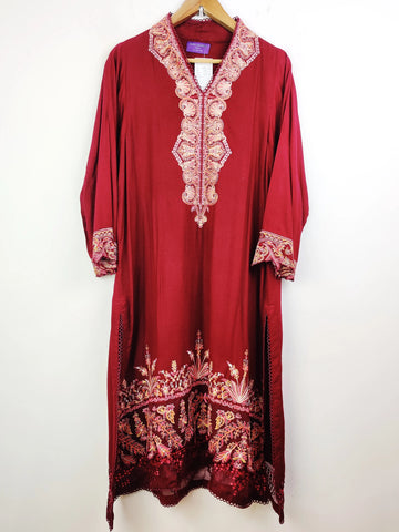 Buy online pre-used pre-loved 100% authentic & Original branded Sana Safinaz (WBK-788) available in Pakistan. Top international brands avilable.