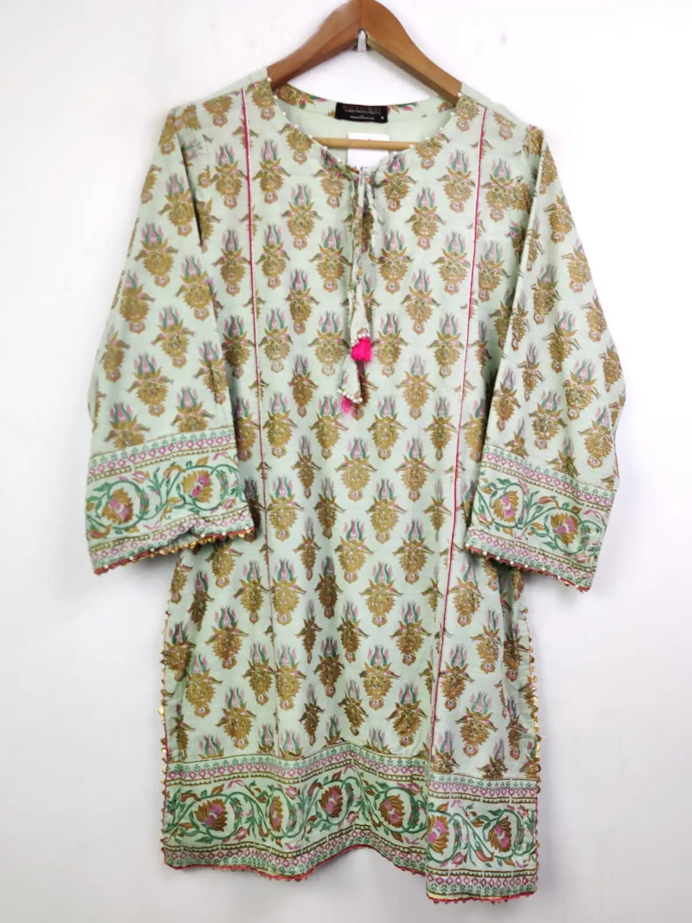 Buy online pre-used pre-loved 100% authentic & Original branded Bonanza Satrangi (WBK-969) available in Pakistan. Top international brands avilable.