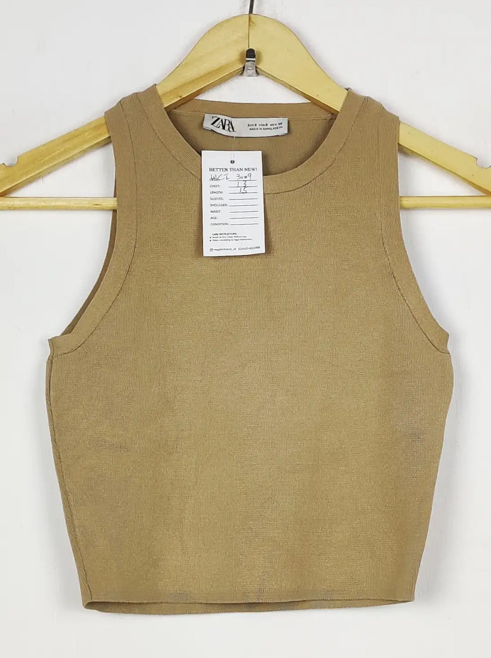 Buy online pre-used pre-loved 100% authentic & Original branded Zara (WCT-3009) available in Pakistan. Top international brands avilable.