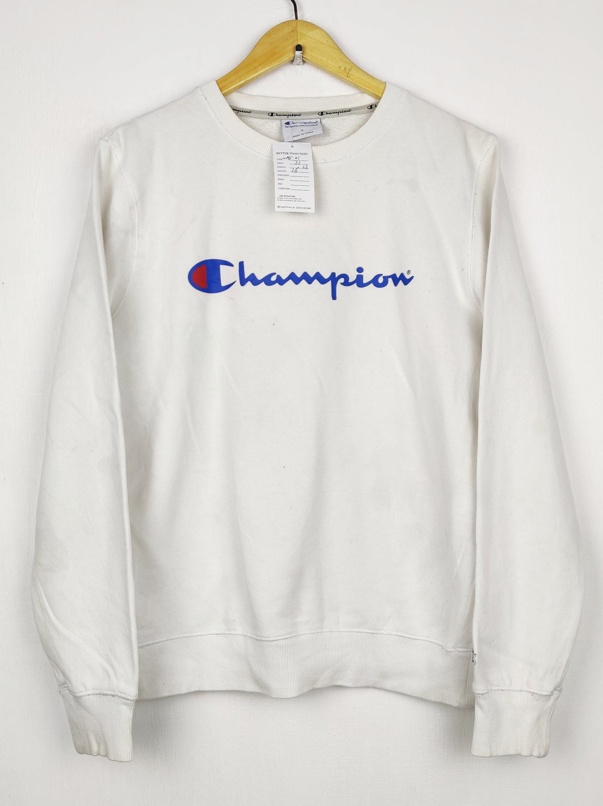 Buy online pre-used pre-loved 100% authentic & Original branded C.H.A.M.P.I.O.N (WMS-01) available in Pakistan. Top international brands avilable.